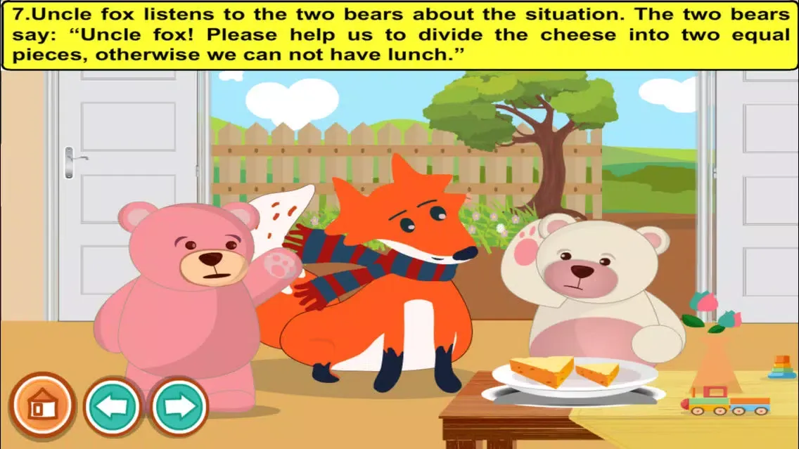 Captures d'écran de The jealous bears (Stories and games for kids)
