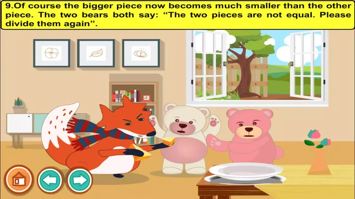 Captures d'écran de The jealous bears (Stories and games for kids)