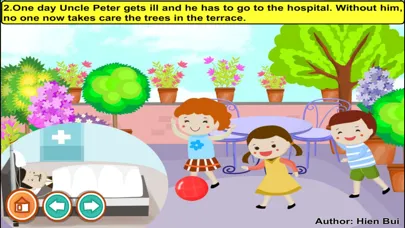 Capturas de pantalla de A good work in the garden (story and games for kids)