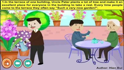 Capturas de pantalla de A good work in the garden (story and games for kids)