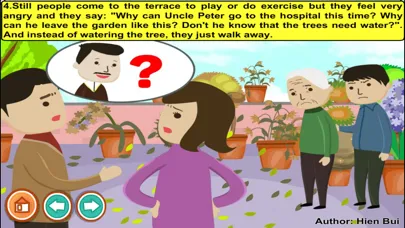 Capturas de pantalla de A good work in the garden (story and games for kids)