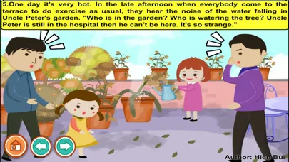 Capturas de pantalla de A good work in the garden (story and games for kids)