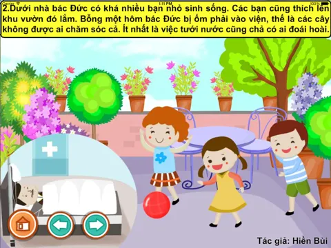 Capturas de pantalla de Khu vườn trên sân thượng (Truyện thiếu nhi từ tác giả Hiền Bùi) iPad 