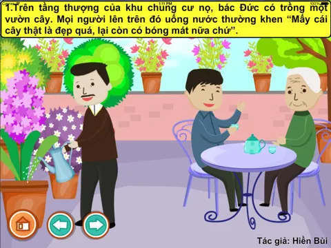 Capturas de pantalla de Khu vườn trên sân thượng (Truyện thiếu nhi từ tác giả Hiền Bùi) iPad 
