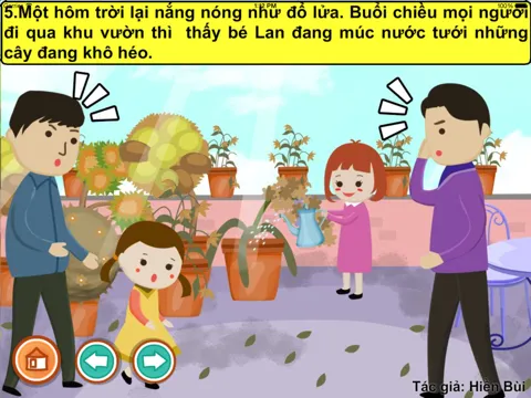Capturas de pantalla de Khu vườn trên sân thượng (Truyện thiếu nhi từ tác giả Hiền Bùi) iPad 
