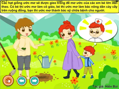 Khu vườn ước mơ (Truyện thiếu nhi từ tác giả Hiền Bùi) iPad  Screenshots