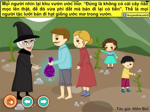 Khu vườn ước mơ (Truyện thiếu nhi từ tác giả Hiền Bùi) iPad  Screenshots
