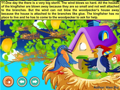 تصاویر Kingfisher and woodpecker (story and games for kids) iPad 