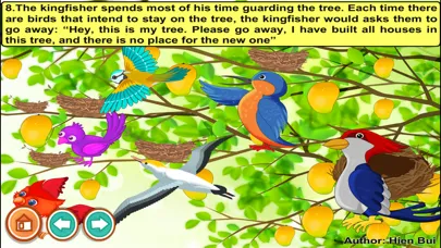 تصاویر Kingfisher and woodpecker (story and games for kids)