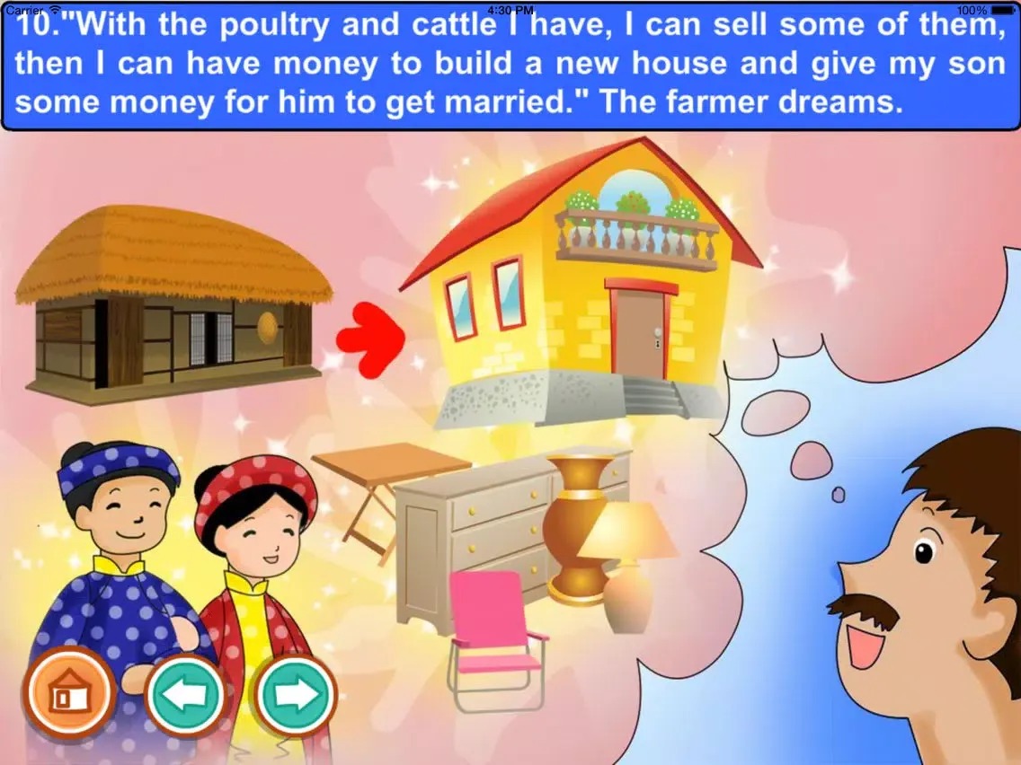 Zrzuty ekranu The daydreaming farmer (story and games for kids) iPad 