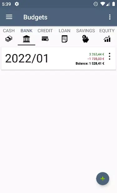 BBudget Screenshots