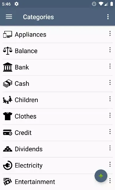 BBudget Screenshots