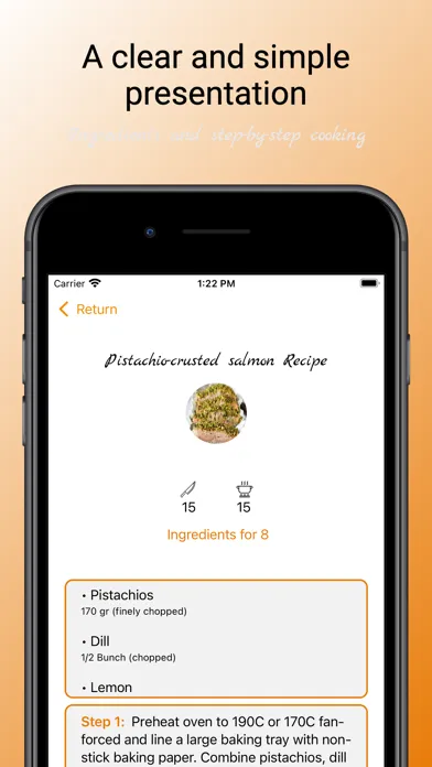 PushEat! Kosher Meal Planner Screenshots
