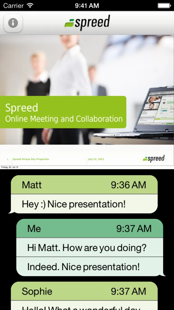 Webinar Screenshots