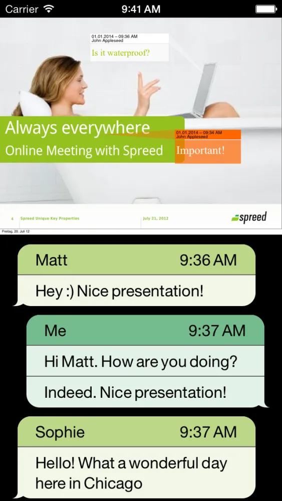 Webinar Screenshots