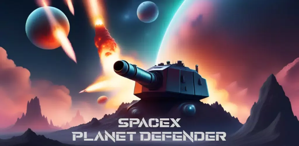 Ảnh chụp màn hình của SpaceX Planet Defender