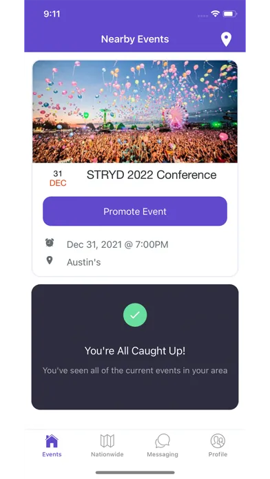 STRYD Promote Screenshots