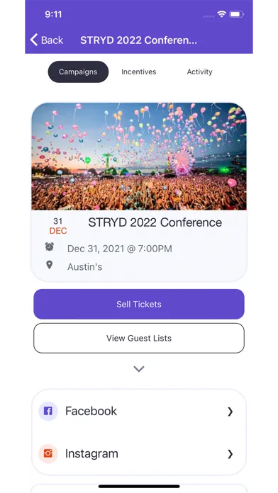 STRYD Promote Screenshots