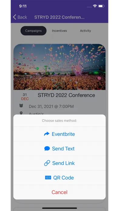 STRYD Promote Screenshots