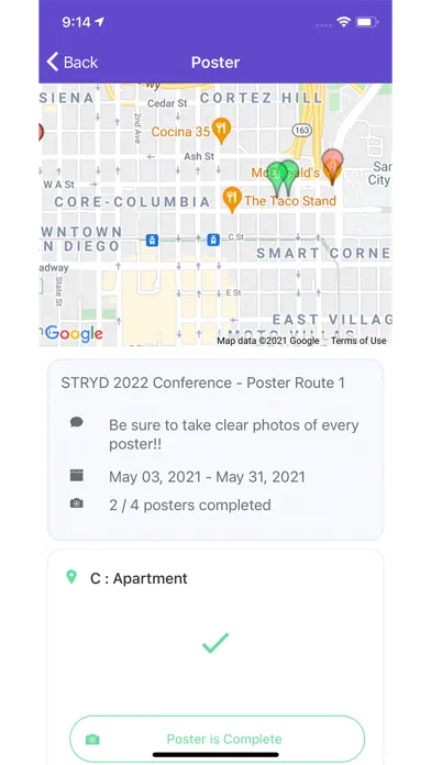 STRYD Promote Screenshots