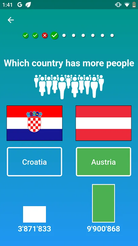 Europe Flag Quiz Screenshots