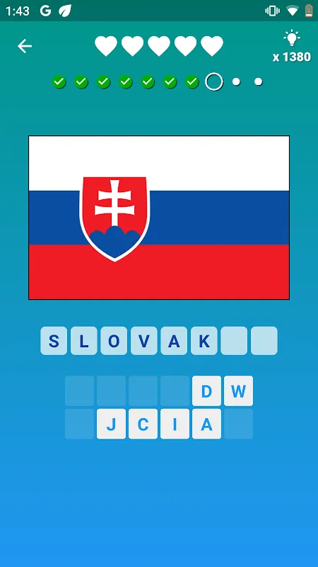 Europe Flag Quiz Screenshots