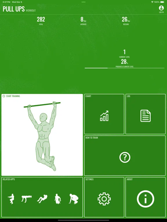Capturas de pantalla de Pull Ups Personal Trainer iPad 