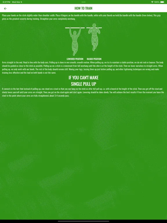 Capturas de pantalla de Pull Ups Personal Trainer iPad 