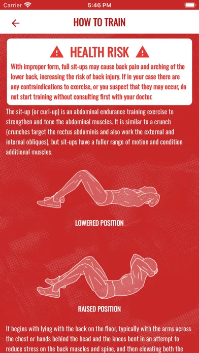 Sit Ups Personal Trainer سکرین شاٹس