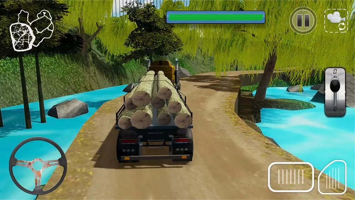 Cargo Trailer Transport Truck應用截圖