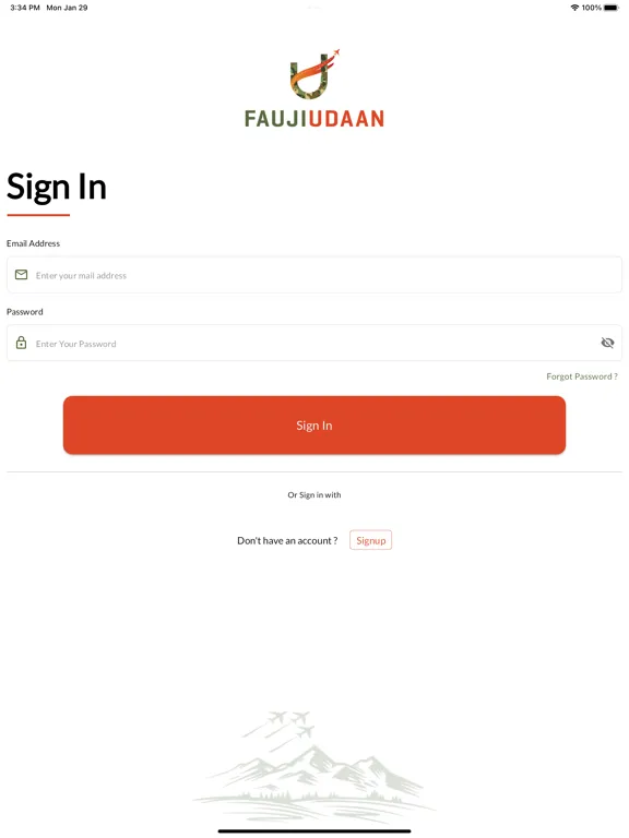 Fauji Udaan Defence Airticket iPad  স্ক্রিনশট