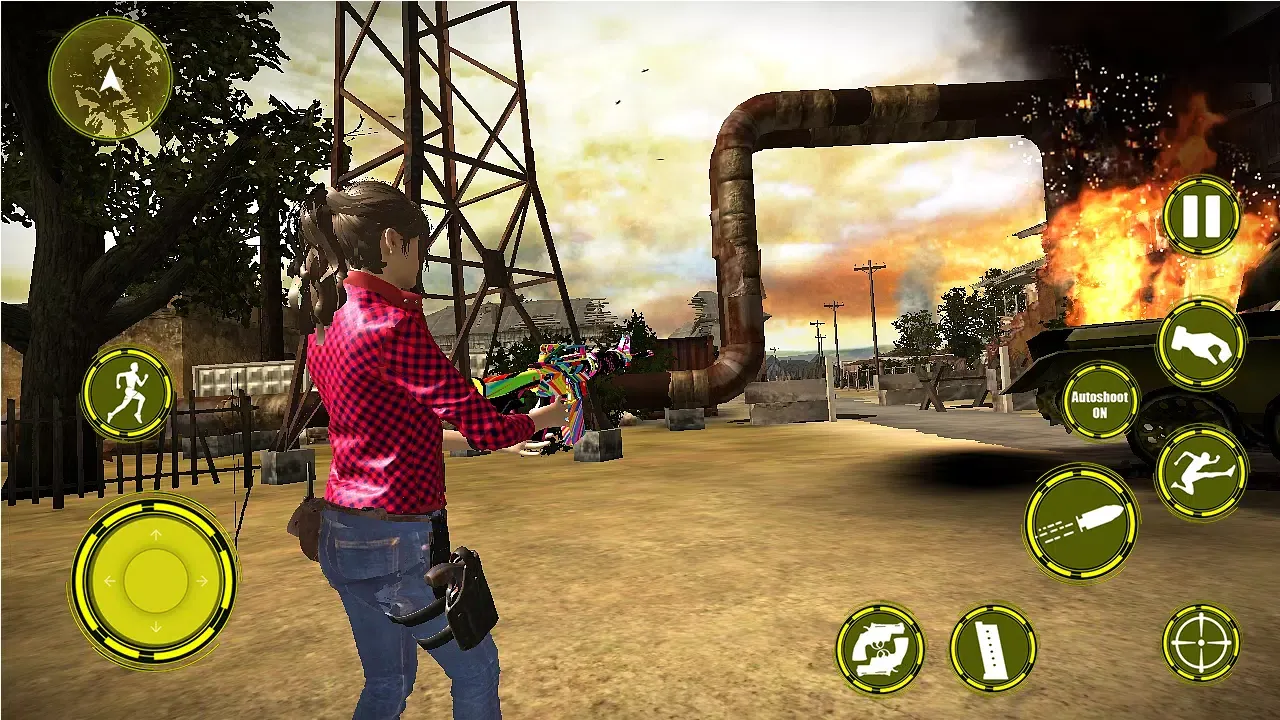 Tangkapan layar Military Firing Squad Shooting