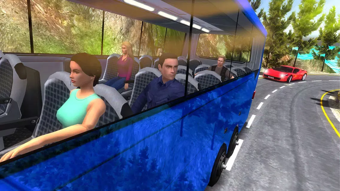 ภาพหน้าจอของ New Off-Road Coach Bus Driving