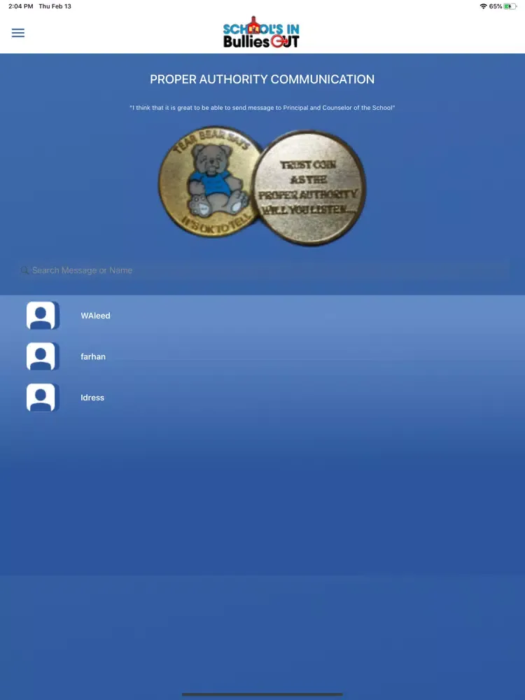 Скриншоты Schools In Bullies Out iPad 