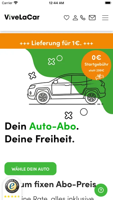 ViveLaCar Österreich Auto-Abo应用截图