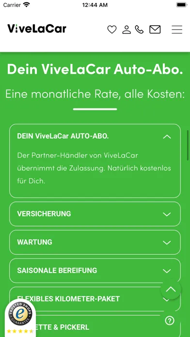ViveLaCar Österreich Auto-Abo应用截图