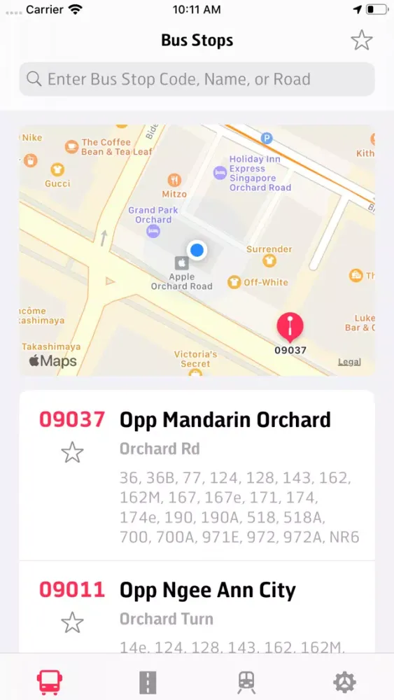 Singapore Transit سکرین شاٹس