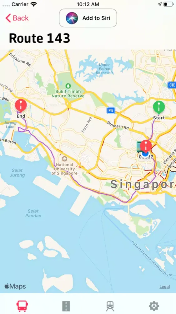 Singapore Transit سکرین شاٹس