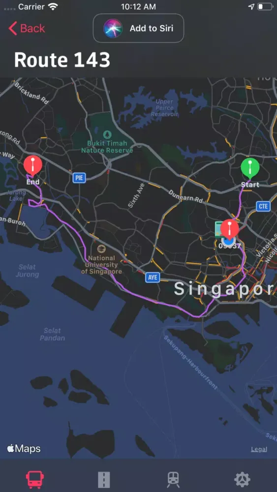 Singapore Transit سکرین شاٹس