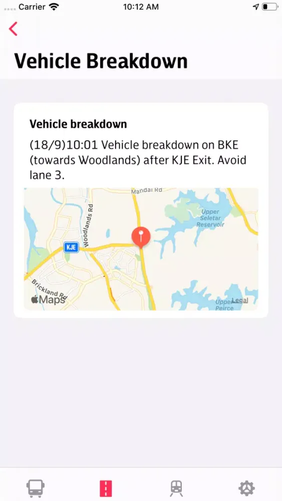 Singapore Transit سکرین شاٹس