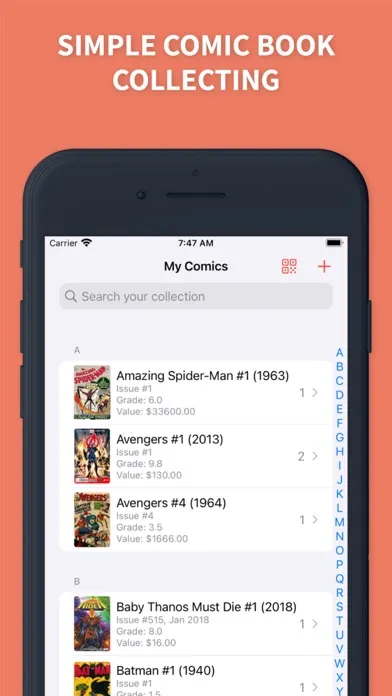 Capturas de tela do LuckyComic: Comic Book Scanner