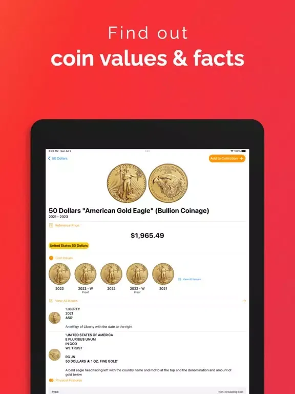 تصاویر LuckyScan: Coin Identifier iPad 