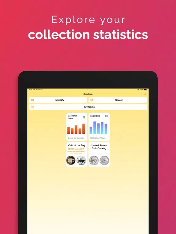 تصاویر LuckyScan: Coin Identifier iPad 