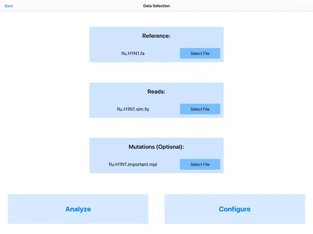 iGenomics: Mobile DNA Analysis iPad  스크린샷