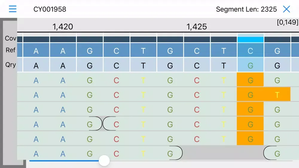 iGenomics: Mobile DNA Analysis 스크린샷