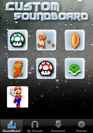 Capturas de tela do Custom Soundboard