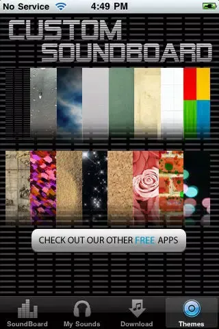 Capturas de tela do Custom Soundboard