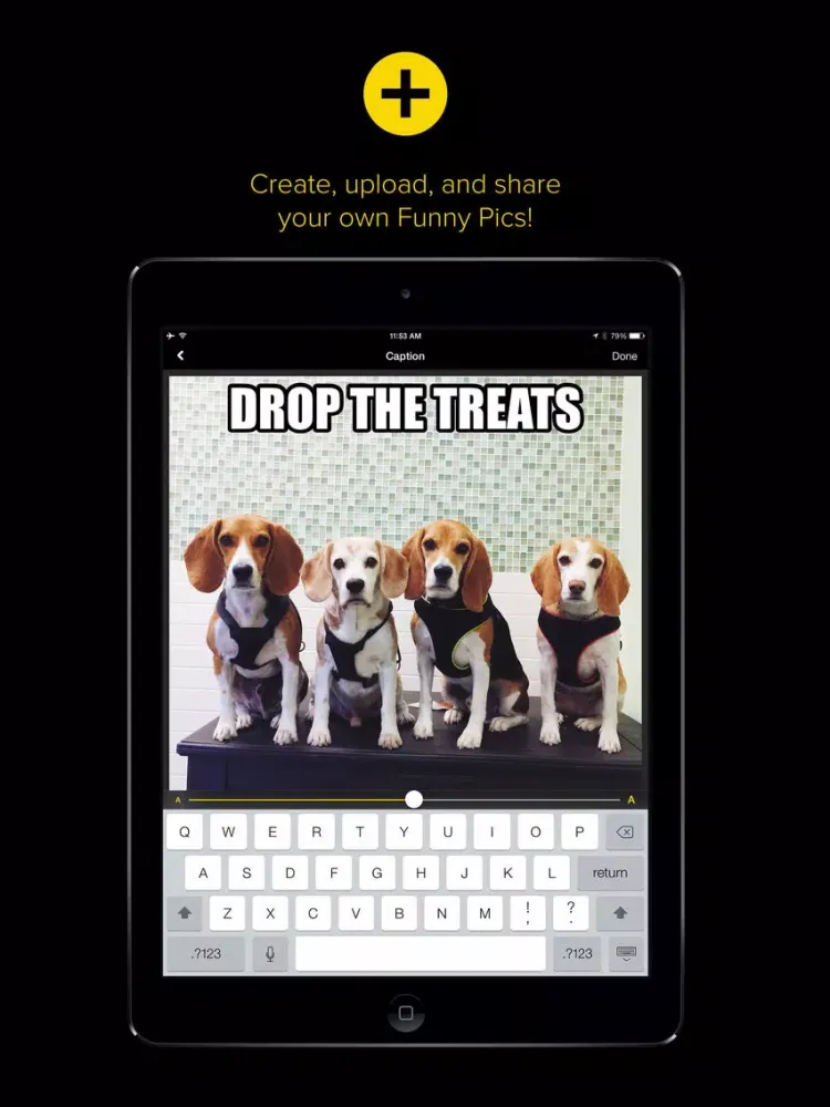 Tangkapan skrin Funny Pics Pro iPad 