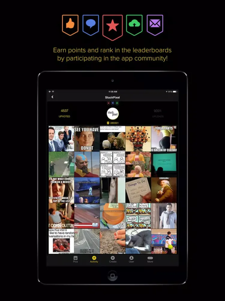 Tangkapan skrin Funny Pics Pro iPad 