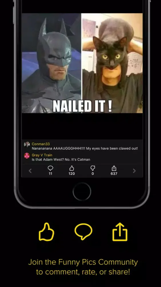 Tangkapan skrin Funny Pics Pro